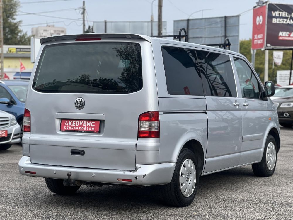 VOLKSWAGEN TRANSPORTER 2.5 TDI Mixto 'D.kab' AXE motorkód. 2.1T vonóhorog. klíma. tetőcsomagtartó. 2 gyári kulcs!