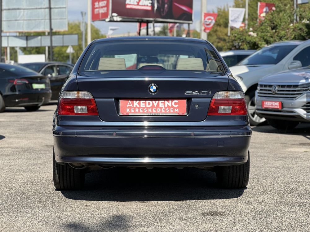 BMW 540i (Automata) Rozsdamentes. frissen szervizelt. végig vezetett szervizkönyv!