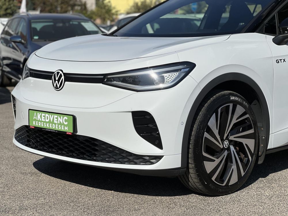 VOLKSWAGEN ID.4 GTX 4Motion 77kWh. 450 km hatótáv. masszázsülés. CarPlay