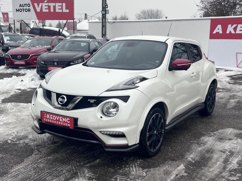 NISSAN JUKE 1.6 DIG-T Nismo RS 123e km. Magyarországi. Teljes szerviztörténet!