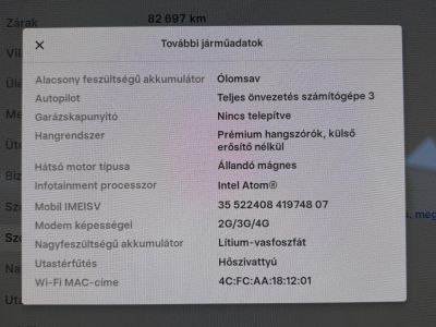 TESLA MODEL 3 Standard Range Plus Aut 86e km. mátrix LED. garanciális. facelift. hőszivattyú. premium hifi!