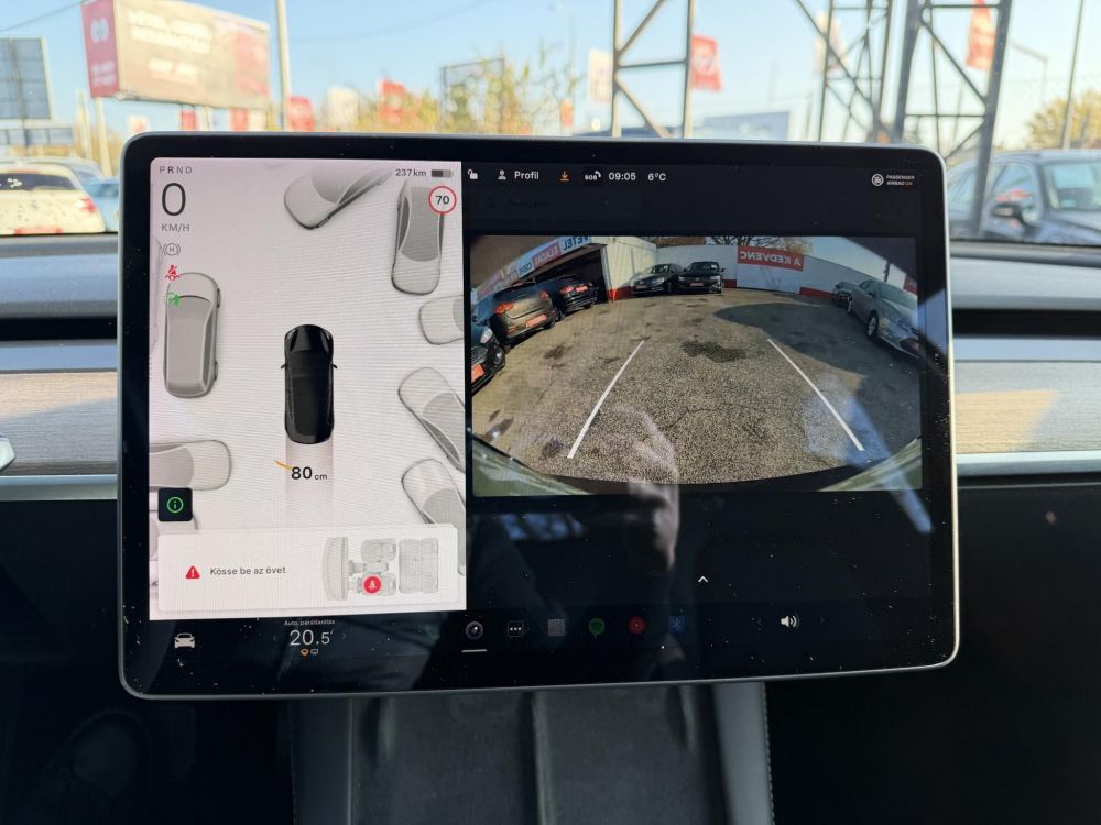 TESLA MODEL 3 Standard Range Plus Aut 139e km. mátrix LED. garanciális. hőszivattyú!