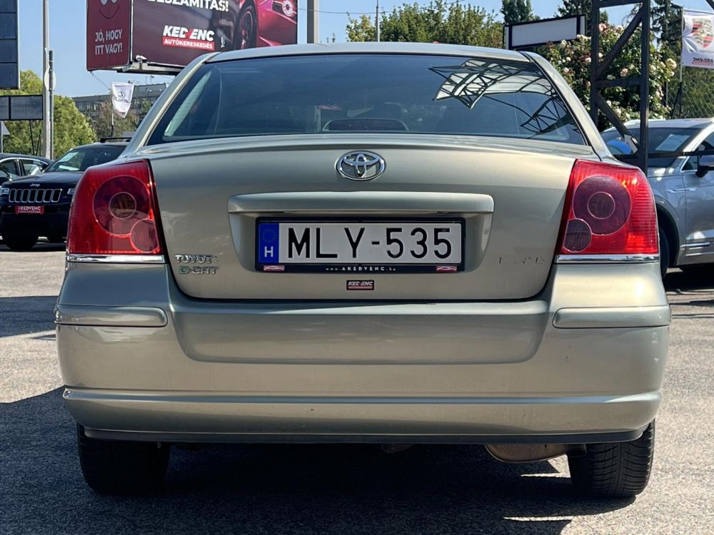 TOYOTA AVENSIS 2.0 D Webasto Ülésfűtés Tempomat Hideg Digitklíma!