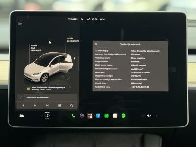 TESLA MODEL Y RWD (Automata) 87e km. Ryzen processzor. 2031-ig garanciális. téli-nyári kerékszett!