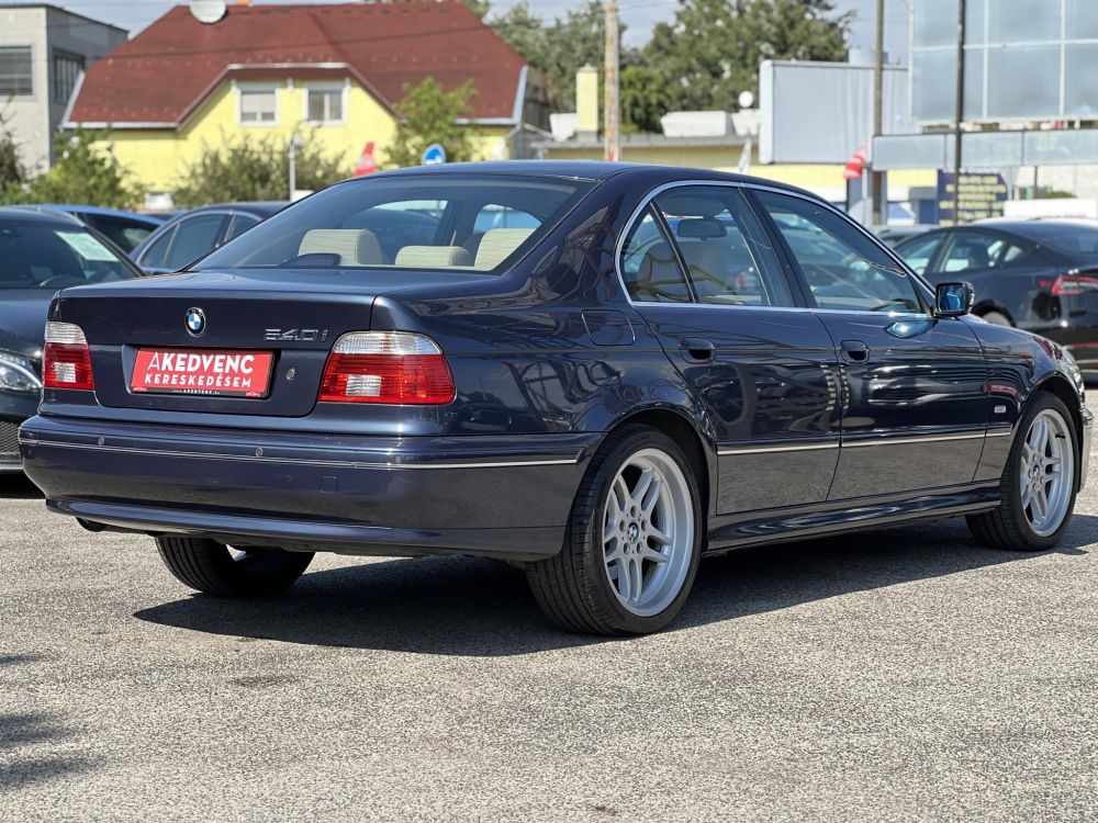BMW 540i (Automata) Rozsdamentes. frissen szervizelt. végig vezetett szervizkönyv!