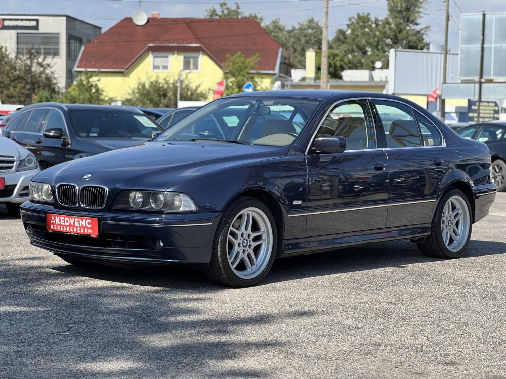 BMW 540i (Automata) Rozsdamentes. frissen szervizelt. végig vezetett szervizkönyv!