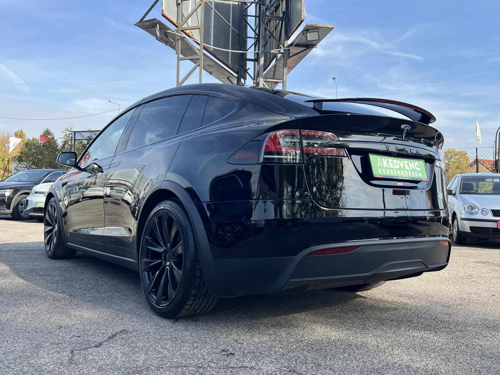 TESLA MODEL X Plaid (Automata) (6 személyes ) 1020 Lóerő. TRIPLE BLACK. a legjobb áron!