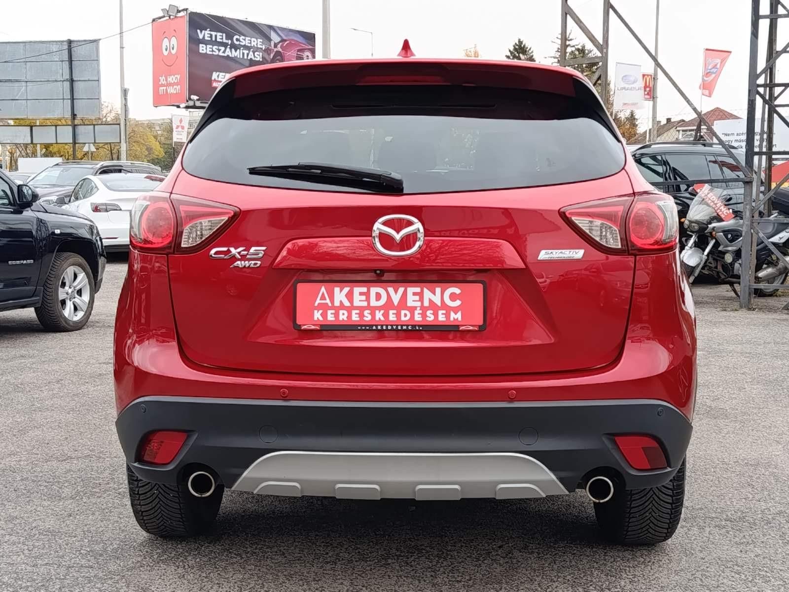 MAZDA CX-5 2.2 CD Revolution 4WD SD (Automata) Napfénytető Vajbőr Memória BOSE Ülésfűtés Sávtartó Keyless