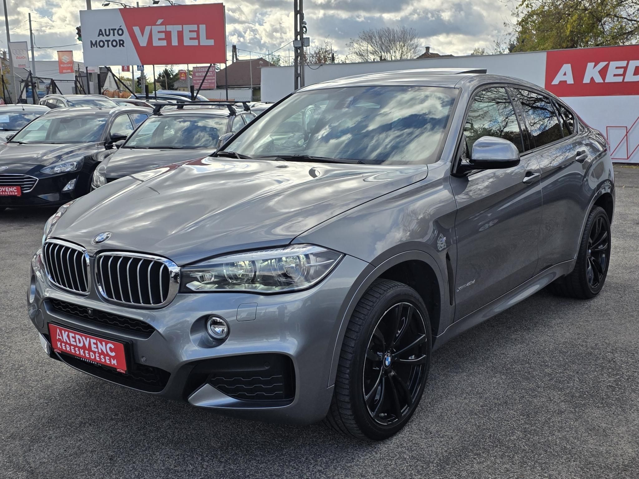BMW X6 xDrive40d M Sport Edition (Automata) 71e km. M.o.-i. teljes felszereltség!