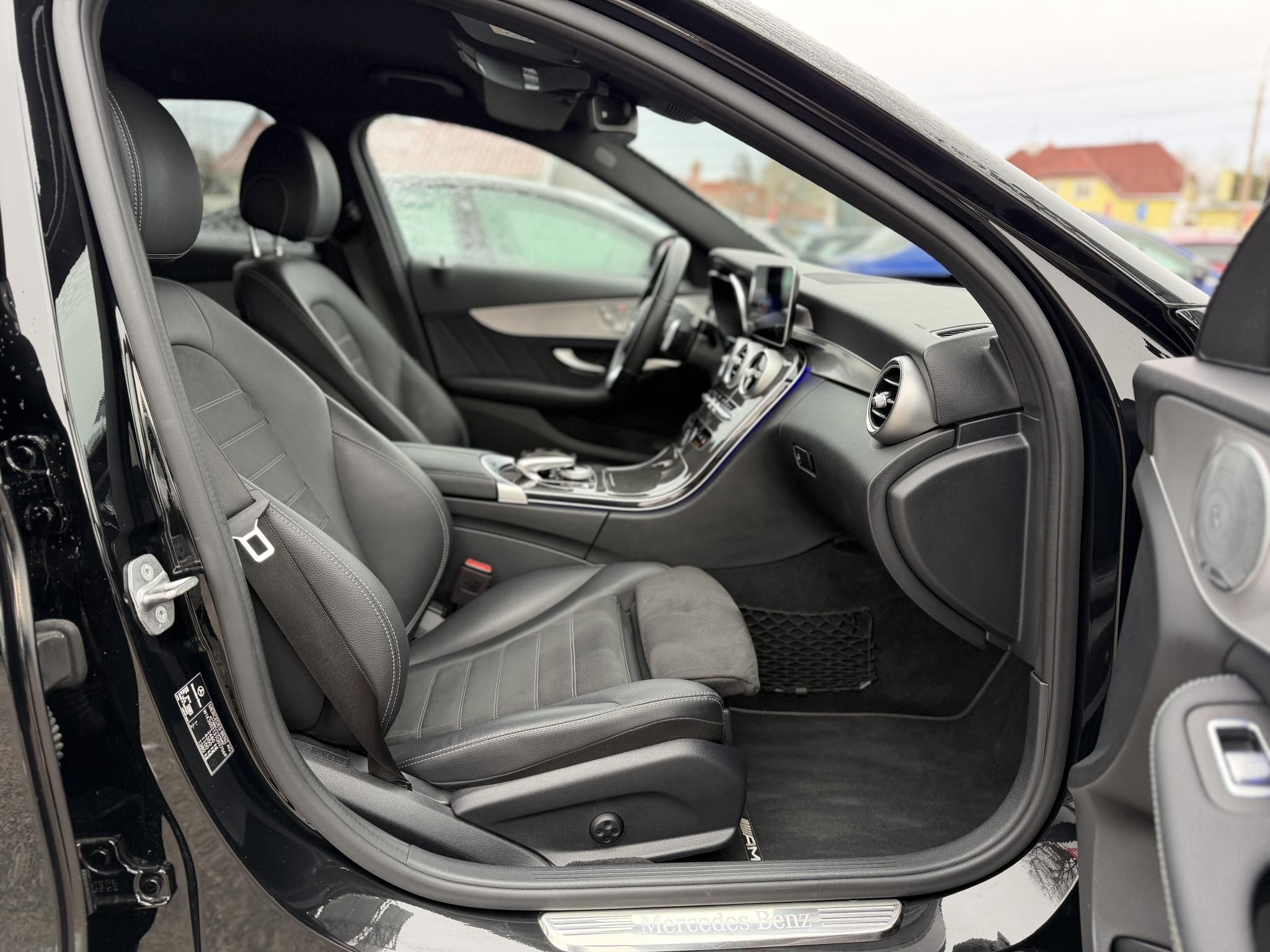 MERCEDES-BENZ C 300 T de EQ Power 9G-TRONIC AMG+karbon csomag. 88e km Burmester. teljes kerámia bevonat. ZÖLD rendszám