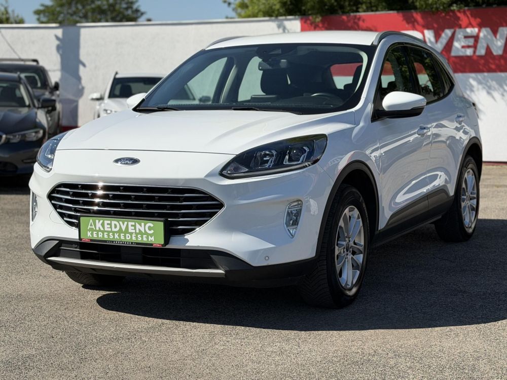 FORD KUGA 2.5 FHEV Titanium CVT 120e km. LED fényszórók. kamera. keyless. sávtartó. navi. CARPLAY!