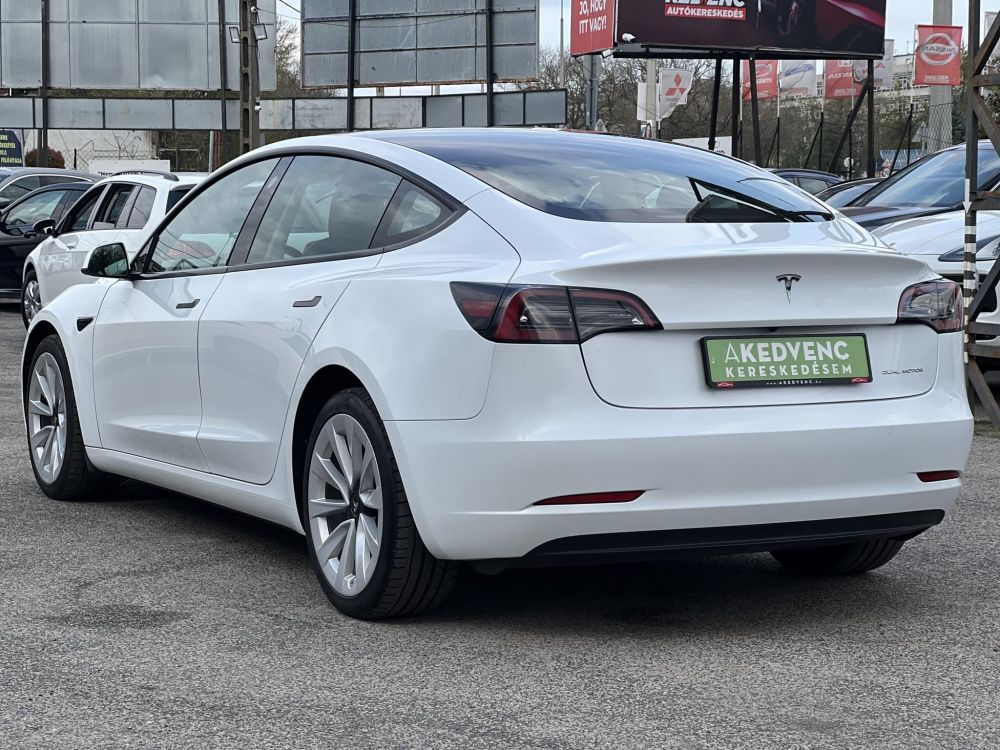 TESLA MODEL 3 Long Range AWD (Automata) 63e km. 2029-ig garanciális. 550 km-es hatótáv!