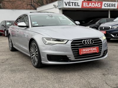 AUDI A6 3.0 V6 TDI quattro S-tronic Napfénytető Távtartó Carplay Barna bőr Friss olaj szerviz. Vezérlés cserélve!