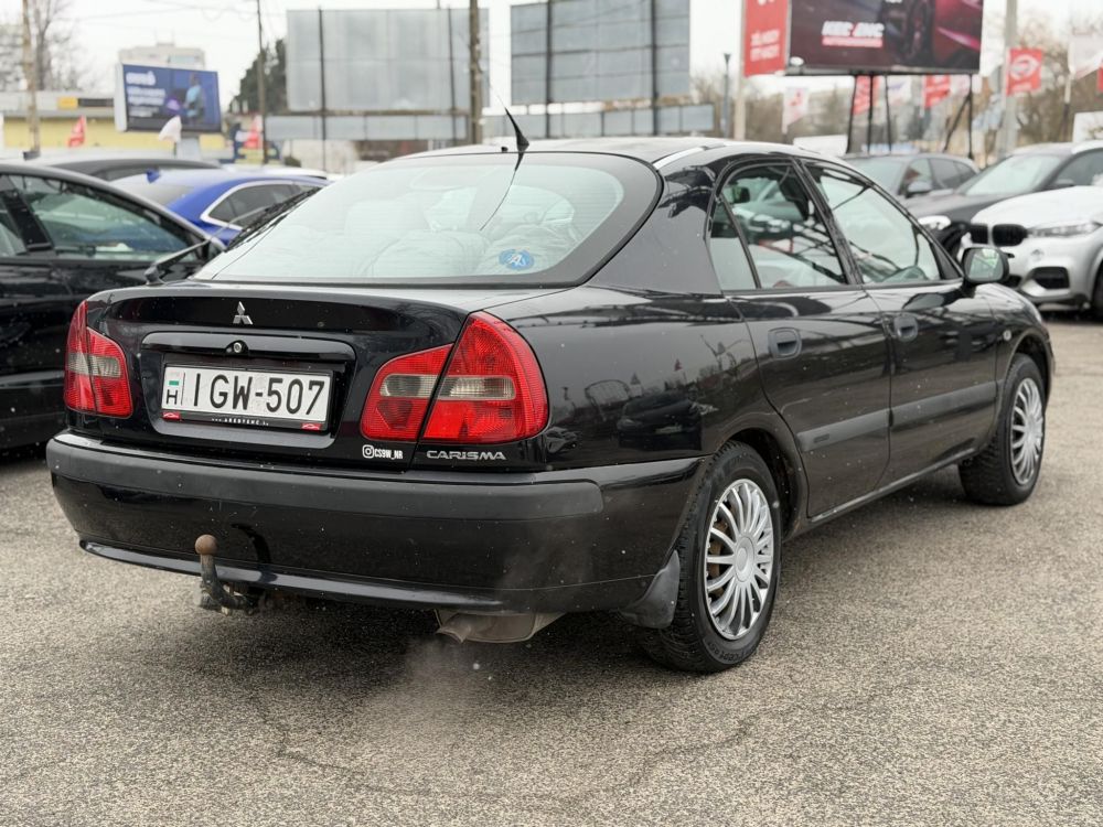 MITSUBISHI CARISMA 1.6 Classic Klima Magyarországi Vonóhorog Téli-nyári kerék garnitúra Friss műszaki vizsga!