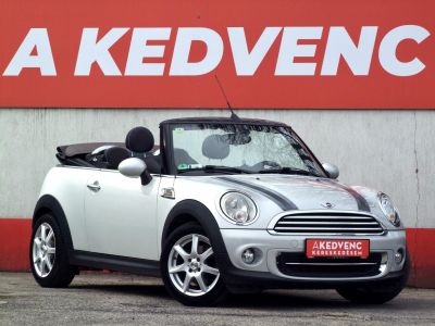 MINI MINI COOPER Cabrio 1.6 Tempomat Ülésfűtés Digitklíma Barna bőr Friss vezérlés!