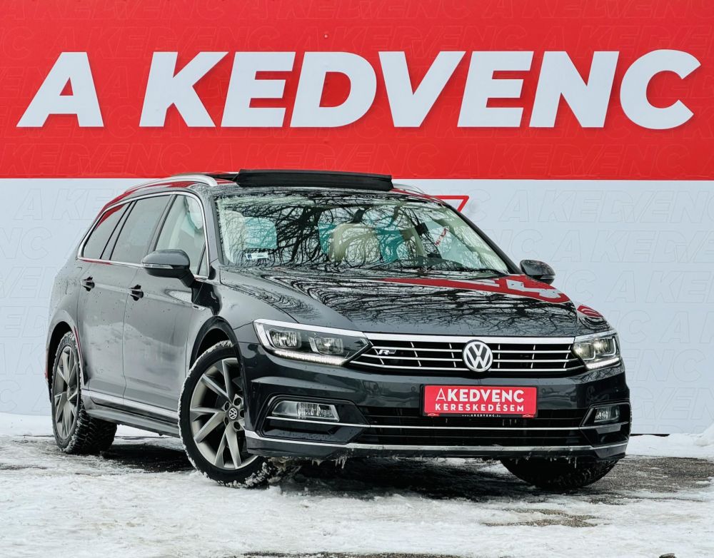 VOLKSWAGEN PASSAT VIII Variant 2.0 TSI BMT Highline 4Motion DSG R-line 280LE. Magyarországi. 115e km. Téli-nyári kerék garnitúra!