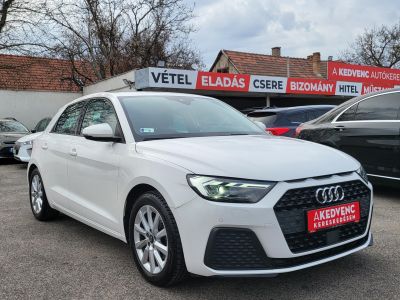 AUDI A1 Sportback 30 TFSI Advanced LED Ülésfűtés Virtual Cockpit Digitklíma Sávtartó Tempomat