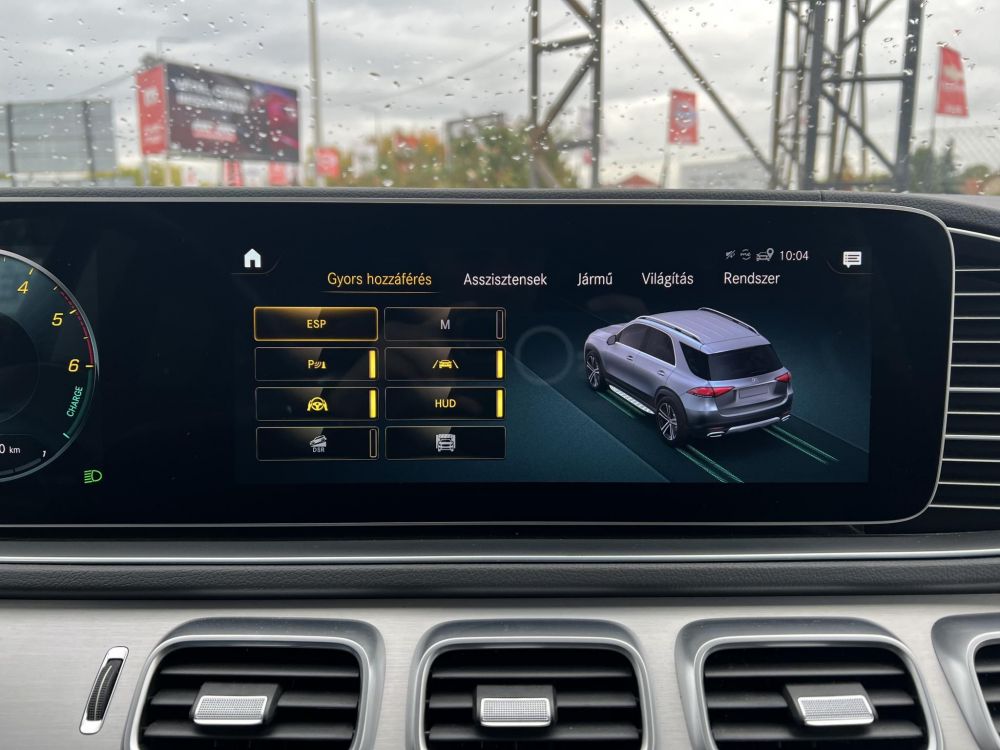 MERCEDES-BENZ GLE 350 de 4Matic 9G-TRONIC Plug-in hybrid AMG csomag. Burmester audio. kifogástalan