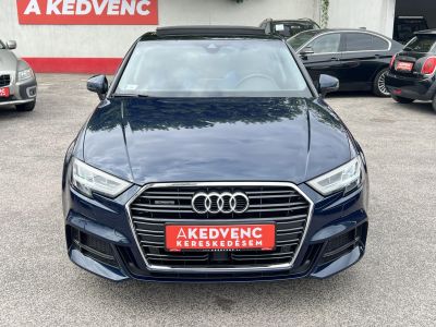 AUDI A3 Limousine 2.0 TDI Sport quattro S-tronic S-line 48e km. LED Napfénytető Virtual Cockpit Távtartó Ülésfűtés