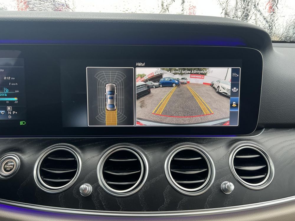 MERCEDES-BENZ E 220 d 9G-TRONIC 134e km. MAGYARORSZÁGI/WIDESCREEN/LED/KAMERA/CARPLAY!