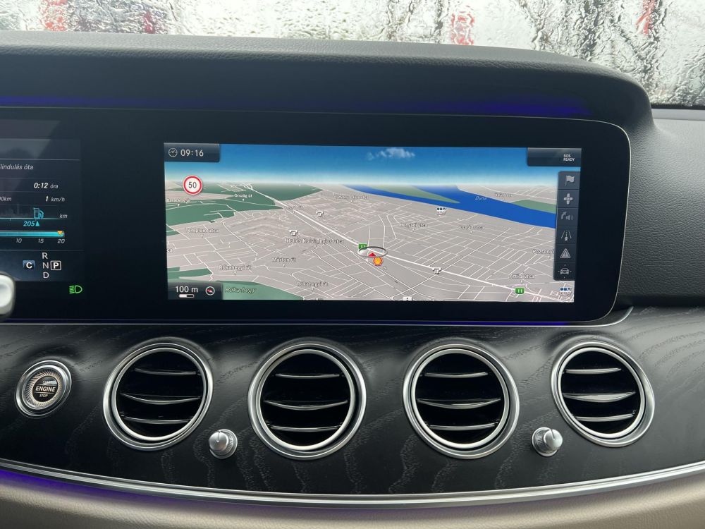 MERCEDES-BENZ E 220 d 9G-TRONIC 134e km. MAGYARORSZÁGI/WIDESCREEN/LED/KAMERA/CARPLAY!