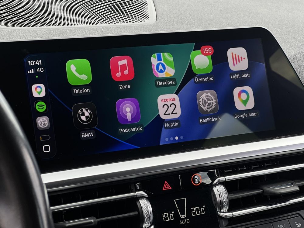 BMW 330e M Sport (Automata) Frissen szervizelt. Új téli gumik!