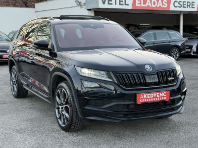 SKODA KODIAQ 2.0 TDI SCR RS 4x4 DSG [7 személy] Magyarországi. Végig márkaszervizelt. Teljes felszereltség!