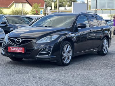 MAZDA 6 Sportkombi 2.5 GTA BOSE hifi. Gyári fényezés. Téli-nyári garnitúra. 1.5T horog!