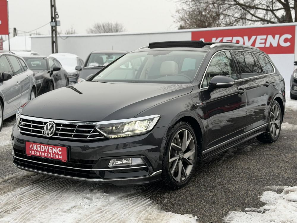 VOLKSWAGEN PASSAT VIII Variant 2.0 TSI BMT Highline 4Motion DSG R-line 280LE. Magyarországi. 115e km. Téli-nyári kerék garnitúra!