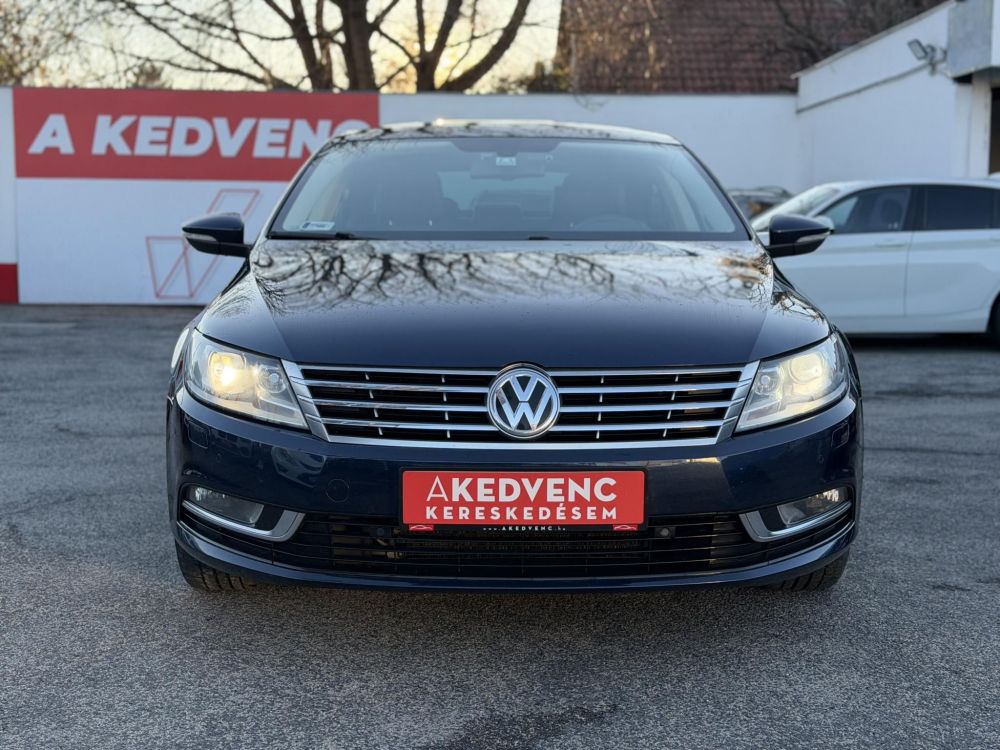 VOLKSWAGEN CC 2.0 CR TDI BMT DSG [5 személy] Xenon Tempomat Ülésfűtés PDC Navi Bluetooth 2 gyári kulcs!