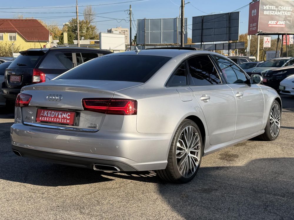 AUDI A6 3.0 V6 TDI quattro S-tronic Napfénytető Távtartó Carplay Barna bőr Friss olaj szerviz. Vezérlés cserélve!