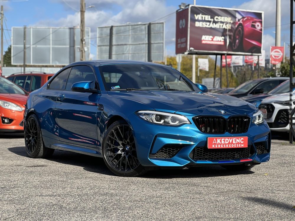 BMW M2 Competition DKG Tuningmentes. magas felszereltség. Apple carplay