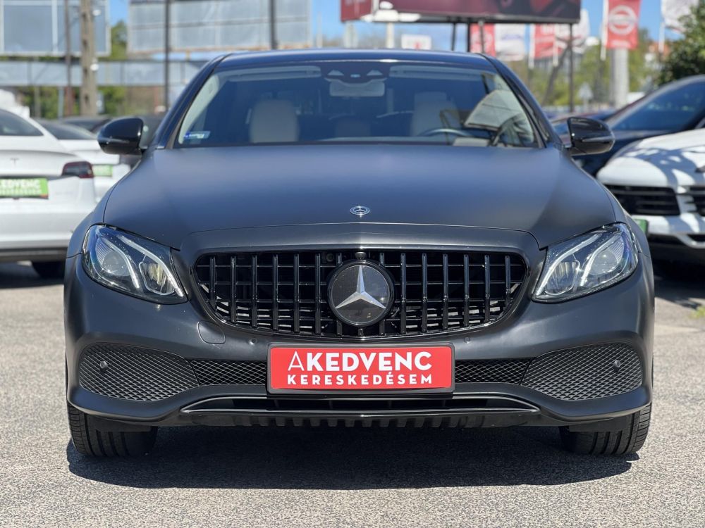 MERCEDES-BENZ E 220 d 9G-TRONIC HIGH END BURMESTER! Virtual COCKPIT. vaj bőrbelső. frissen szervizelt!
