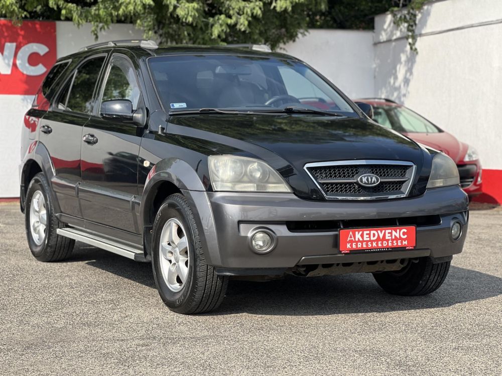 KIA SORENTO 2.5 CRDi EX Plus Vonóhorog. Frissen szervizelt!