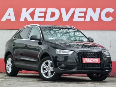 AUDI Q3 2.0 TDI DPF quattro S-tronic S Line LED Bőrbelső Navigáció Ülésfűtés Tempomat Start-Stop PDC