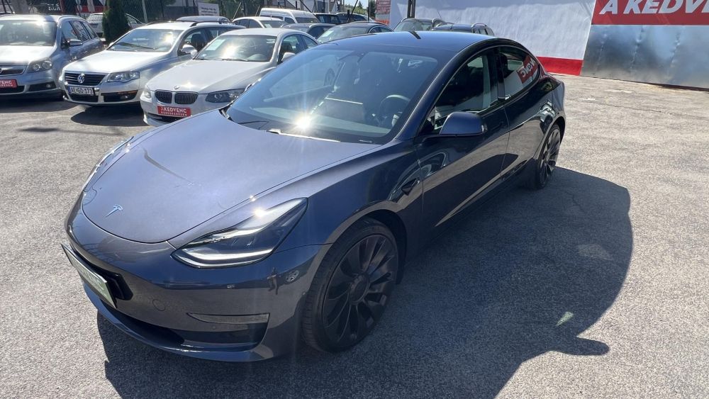 TESLA MODEL 3 Performance AWD (Automata) Kitűnő állapotú facelift PERFORMANCE. gyári garanciával!