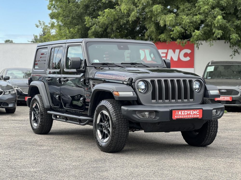 JEEP WRANGLER Unlimited 2.2 CRD Rubicon (Automata) M.o-i. 2.5T vonóhorog Magas felszereltség!