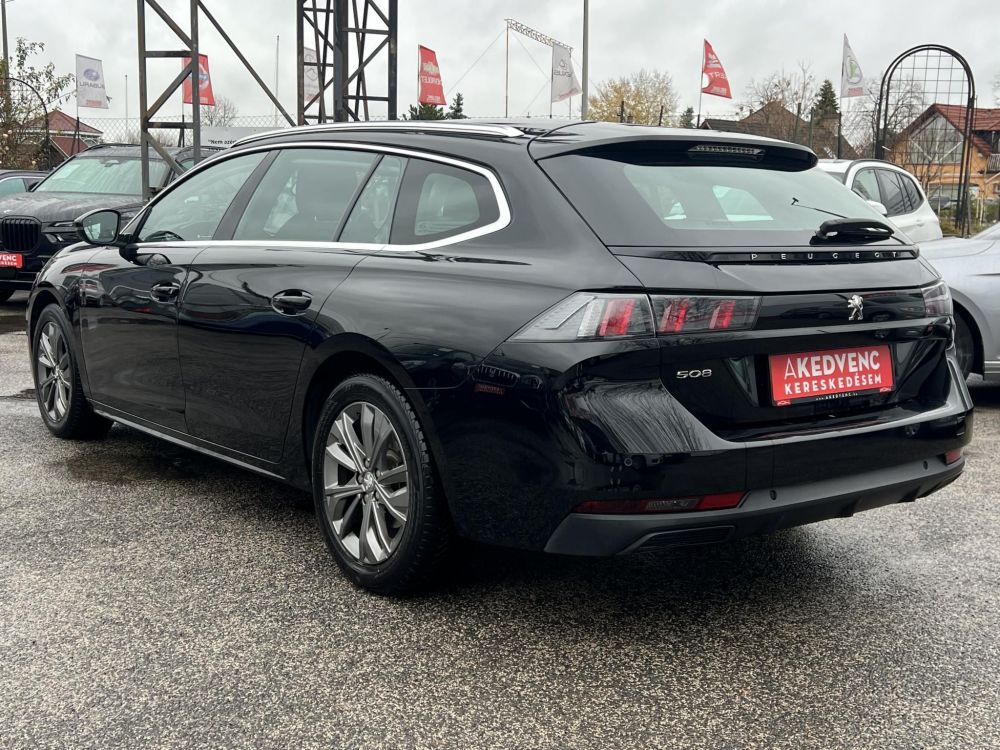 PEUGEOT 508 SW 1.5 BlueHDi Allure EAT8 82e km. M.o.-i. 1.tul. Márkaszervizelt!