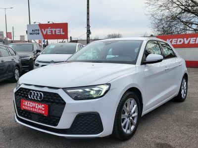 AUDI A1 Sportback 30 TFSI Advanced LED Ülésfűtés Virtual Cockpit Digitklíma Sávtartó Tempomat