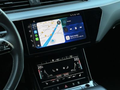 AUDI E-TRON Sportback 60 S quattro (Automata) 55e km. Bang And Olufsen. panoráma tető. head-up. CARPLAY. garanciális!