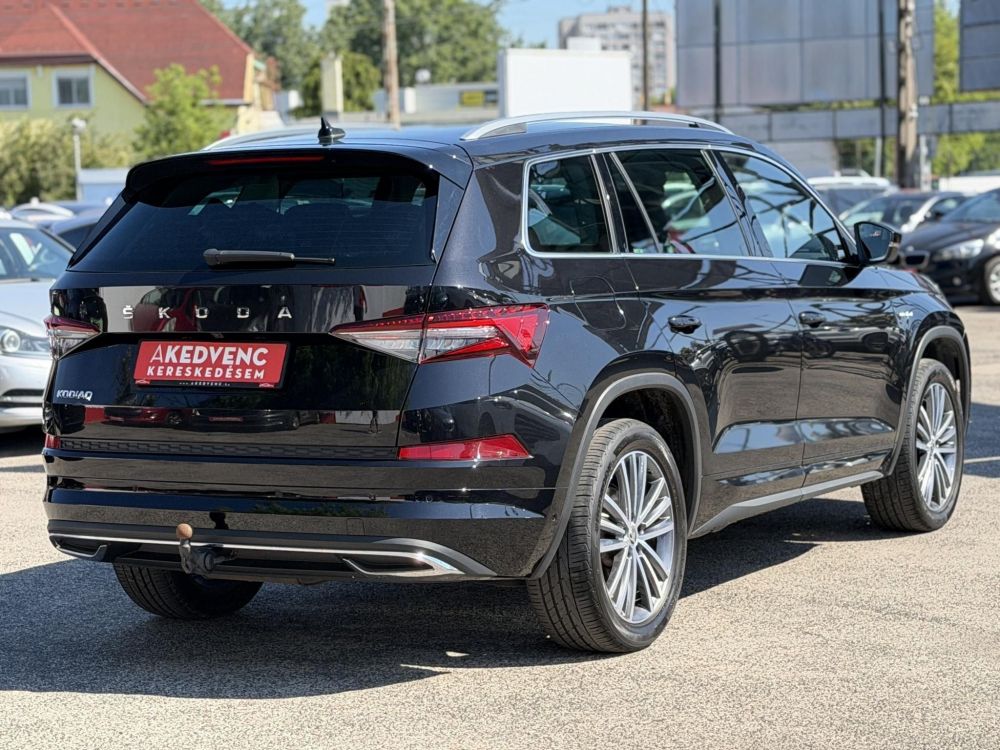 SKODA KODIAQ 2.0 TDI SCR L&K DSG 128e km. LED fényszórók. memória. vonóhorog. 360 kamera. CANTON hifi!