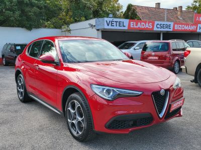 ALFA ROMEO STELVIO 2.0 T Super Q4 (Automata) LED Navi Távtartó Ülésfűtés Bőr Bluetooth Vonóhorog