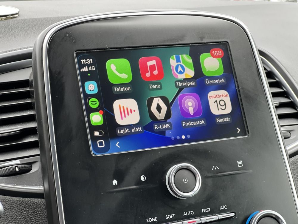 RENAULT SCENIC Grand Scénic 1.7 Blue dCi Intens EDC (7 személyes ) Automata. CarPlay