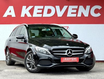 MERCEDES-BENZ C 300 T BlueTEC h HYBRID 7G-TRONIC 138e km. barna bőrbelső. bluetooth. navigáció. megkímélt állapot!