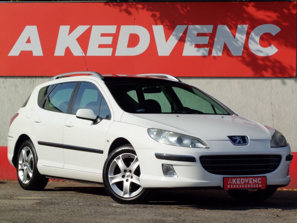 PEUGEOT 407 SW 2.0 HDi Premium (Automata) M.o.-i Panoráma tető Tempomat Szervizelt