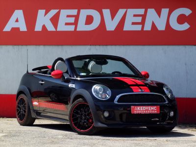 MINI CABRIO John Cooper Works 1.6 Xenon NAVI Tolatóradar Bluetooth Bőr Ülésfűtés Tempomat