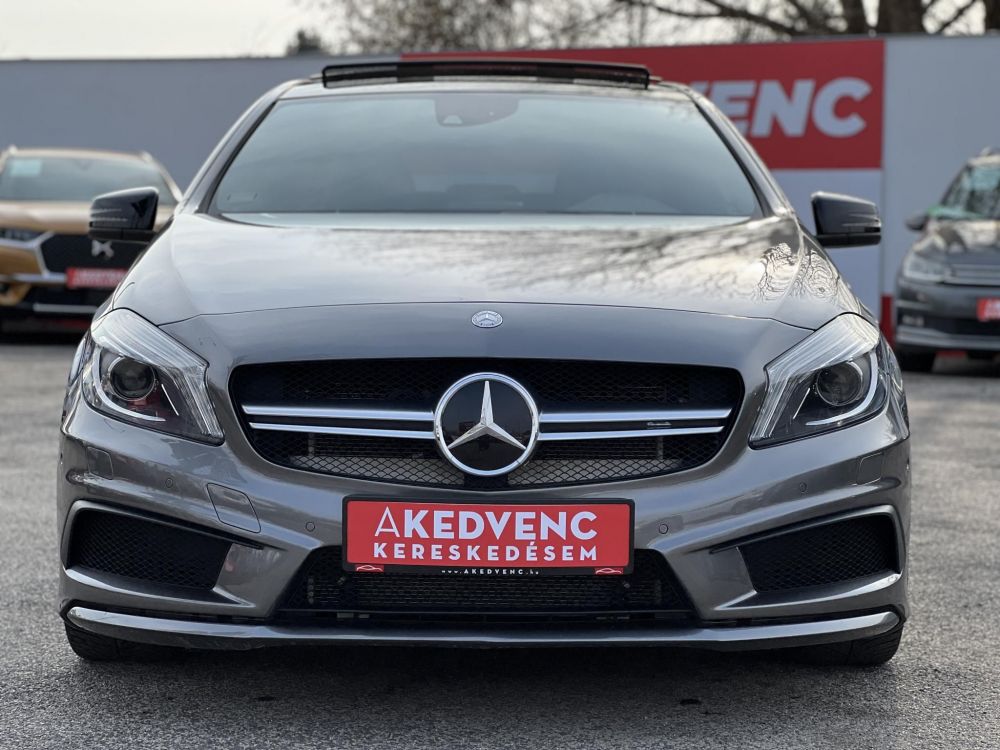 MERCEDES-AMG A 45 4Matic 7G-DCT 75e km. napfénytető. harman/kardon. memória. xenon