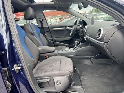 AUDI A3 Limousine 2.0 TDI Sport quattro S-tronic S-line 48e km. LED Napfénytető Virtual Cockpit Távtartó Ülésfűtés