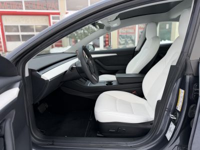 TESLA MODEL 3 Long Range AWD (Automata) 76e km. FEHÉR BELSŐ. mátrix LED. hőszivattyú. garanciális. megkímélt állapot!