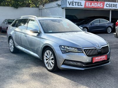 SKODA SUPERB Combi 2.0 TDI SCR L&K DSG7 M.o.-i LED Távtartó Memória Carplay Virtual Cockpit Canton Üléshűtés Masszázs